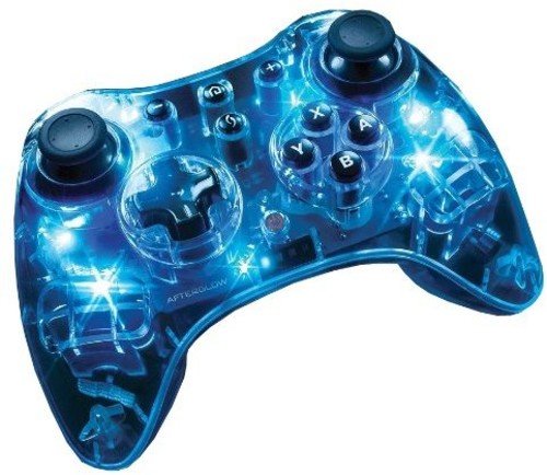 PDP Afterglow Pro Wireless Controller For Nintendo Wii U - Blue