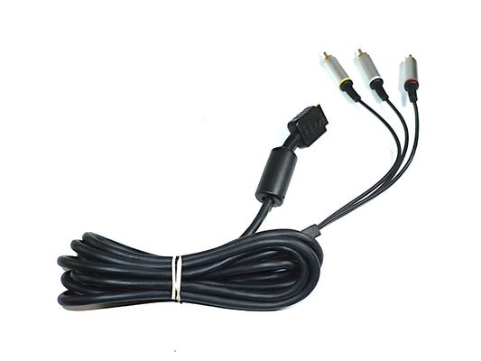 OEM Official Sony PlayStation 3 PS3 Gold Tipped AV Composite Cable