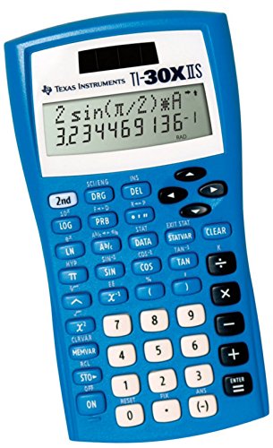 Texas Instruments TI-30X IIS Scientific Calculator - Blue