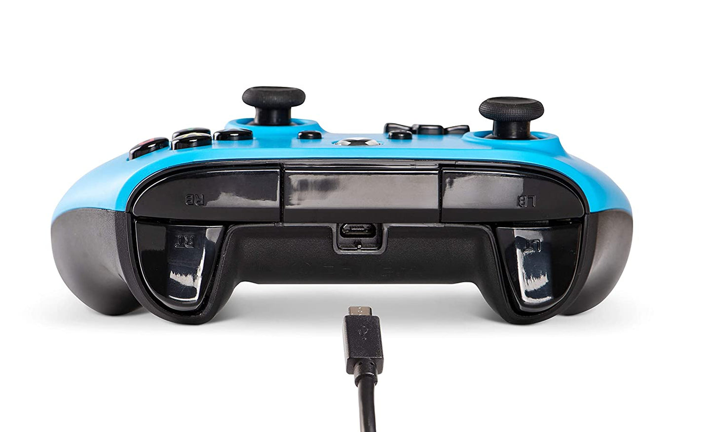 PowerA Wired Enhanced Controller for Xbox One - Blue - with Cable