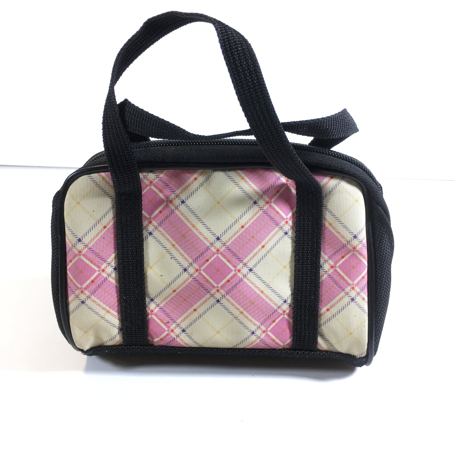 Nintendo DS Lite Soft Pink Plaid Purse/Handbag/Travel Case