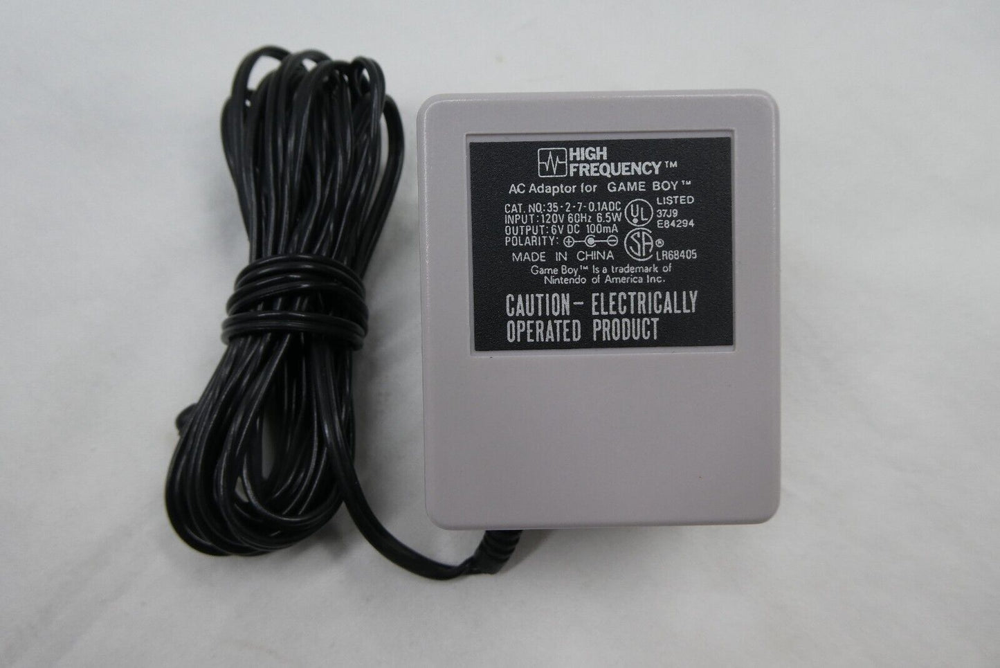 High Frequency AC Adaptor for Game Boy