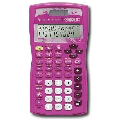 Texas Instruments TI-30X IIS 2-Line Scientific Calculator Pink