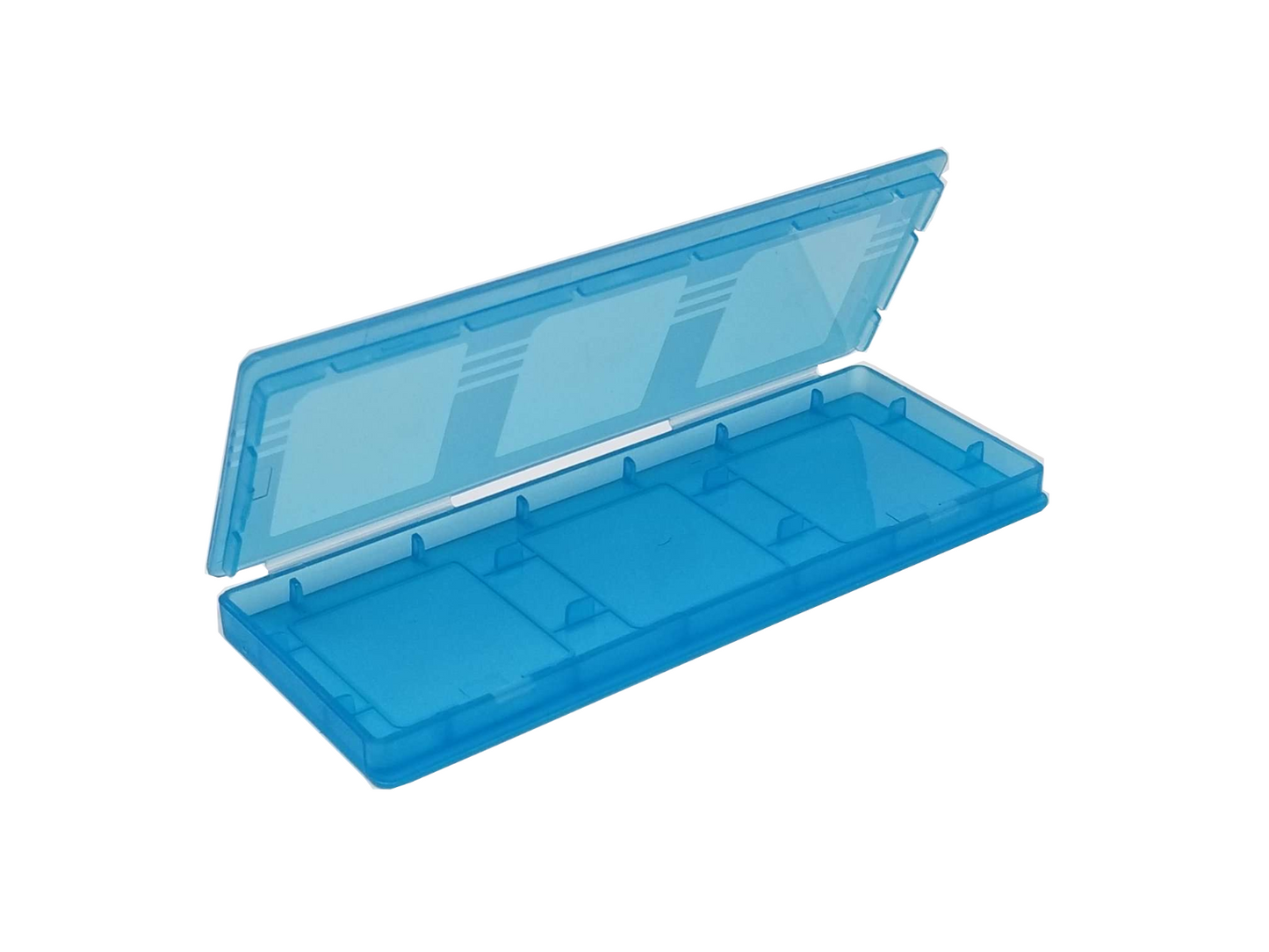 Nintendo 3DS 3-in-1 Game Card Cartridge Travel Carry Case Plastic (Colors Vary)
