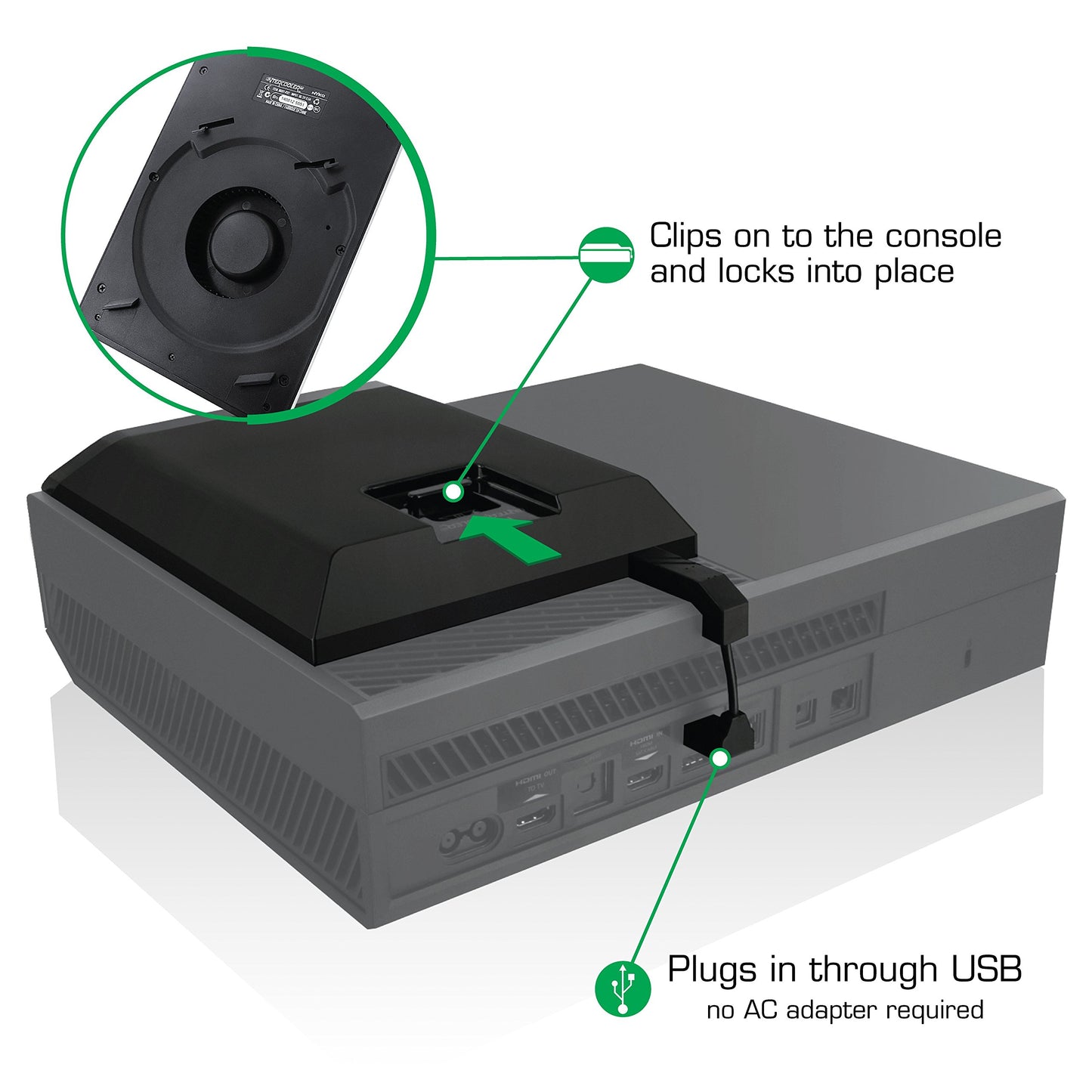 Nyko Intercooler Stand Cooling Attachment - Xbox One