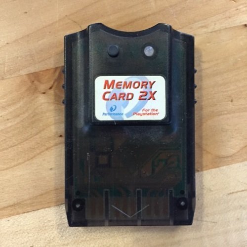 Performance Playstation 2X Memory Card - Gray