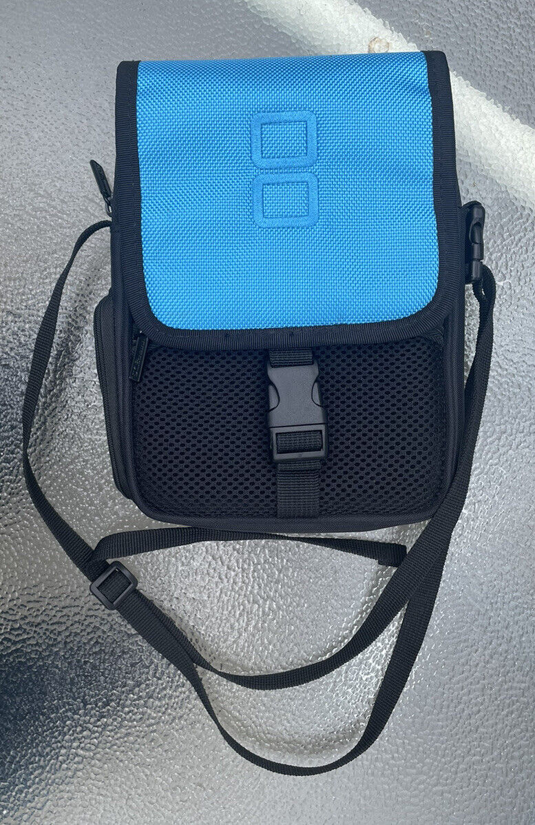 DS Case Shoulder Bag - Black/Light Blue