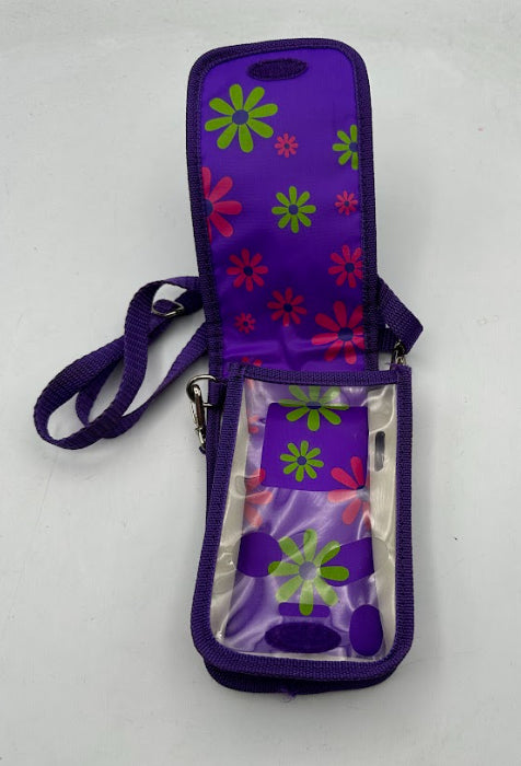 Barbie Play & Store Travel Sling for Nintendo Game Boy Color - Silver/Purple
