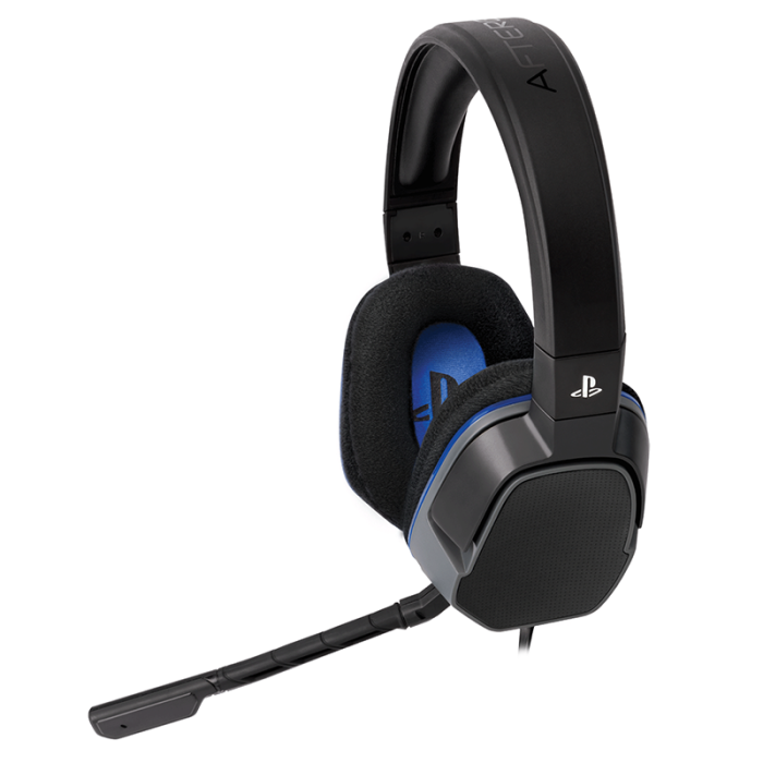 PDP Sony PS4 Afterglow LVL 3 Stereo Gaming Headset - Black