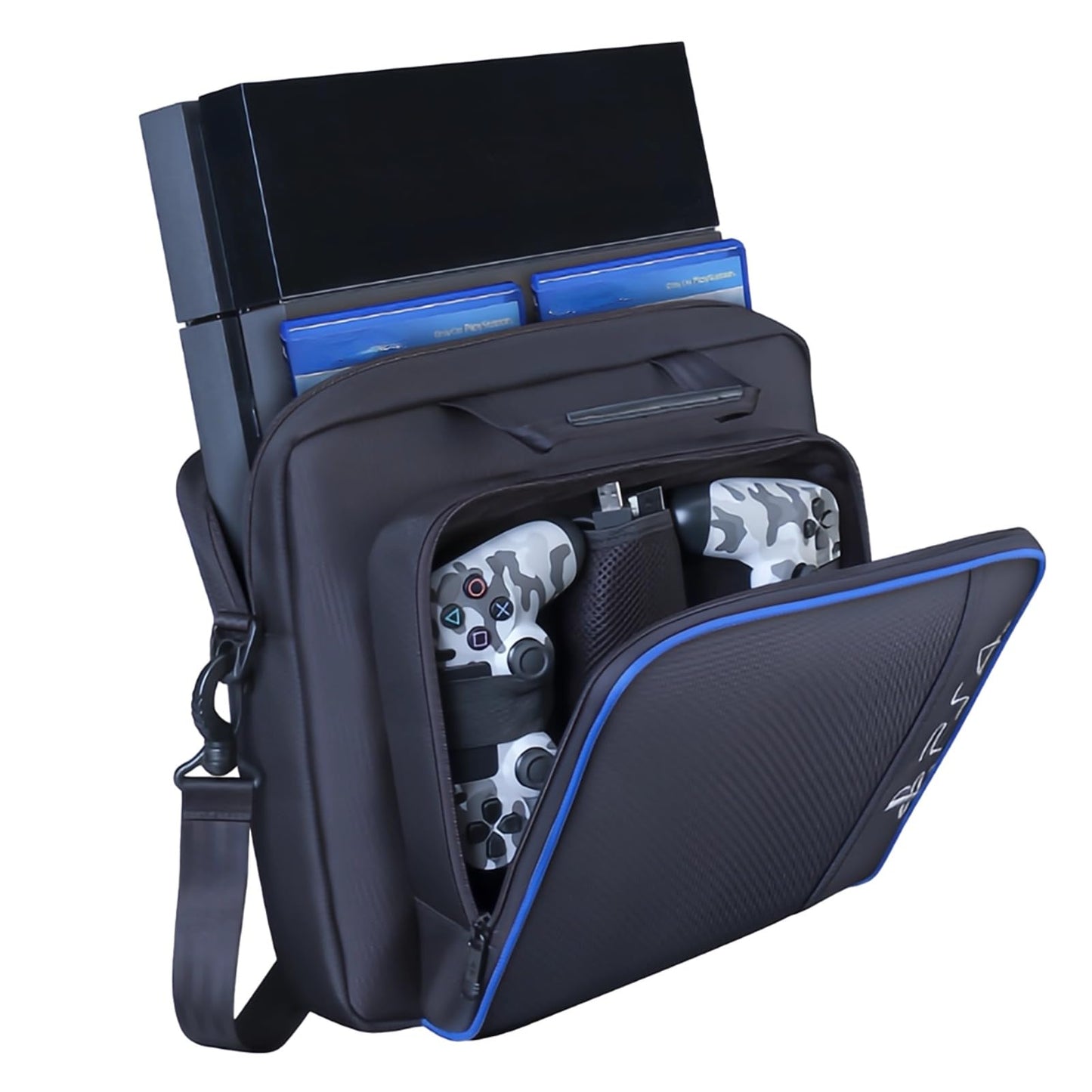 Playstation 4 Portable Protective Travel Shoulder Bag