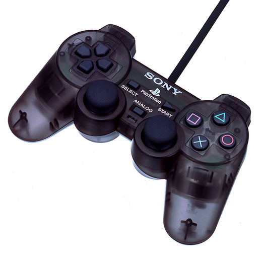 Playstation 2 PS2 Dualshock 2 Wired Controller - Smoke Gray