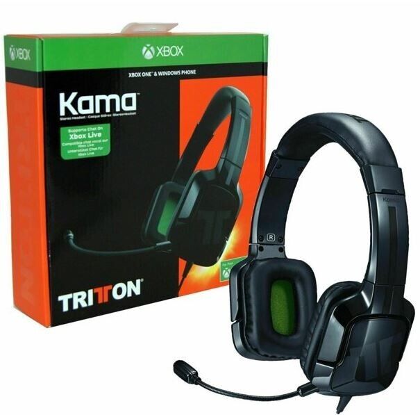 Triton Kama Gaming Headset - Black/Green