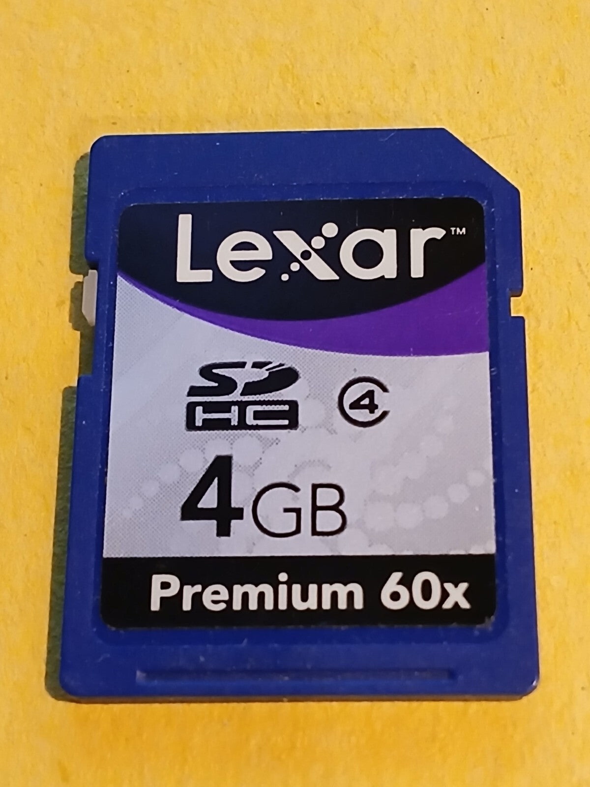 Lexar 4GB SDHC Premium 60x Class 4 SD Memory Card