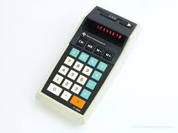 Texas Instruments TI-2550 Memory Calculator w/Pouch
