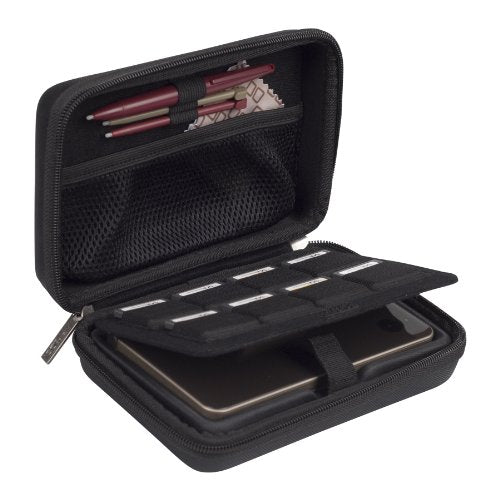 PowerA Official Nintendo Ultimate Travel Case for DSi and DSi XL - Black