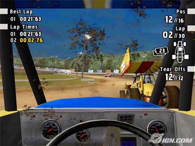 Sprint Cars: The Road to Knoxville - PlayStation 2 PS2