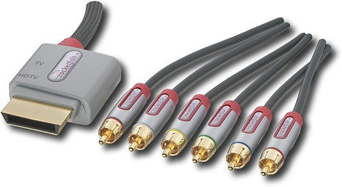 Rocketfish HD Braided Component Video/Stereo Audio Gaming Cable - Xbox 360