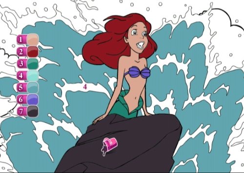 UDraw Disney Princess: Enchanting Storybooks - Nintendo Wii