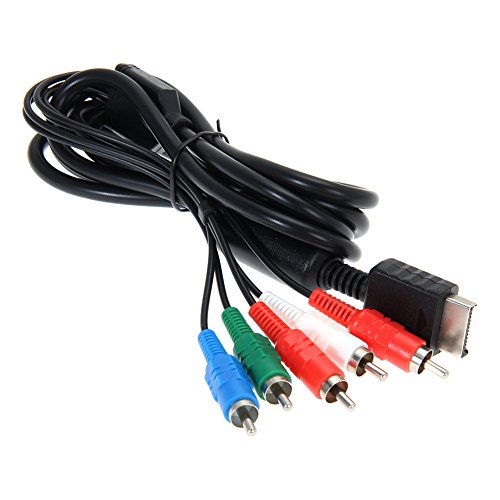 Generic HDTV AV Audio Video Component Cable Cord for Sony PS2 PS3