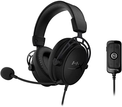 HyperX Cloud Alpha S - PC Gaming Headset – Blackout