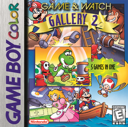 Game and Watch Gallery 2 - Nintendo Game Boy Color GBC