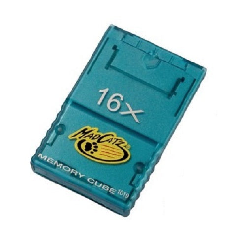 Mad Catz Nintendo GameCube 16X 64MB Memory Card (Colors May Vary)