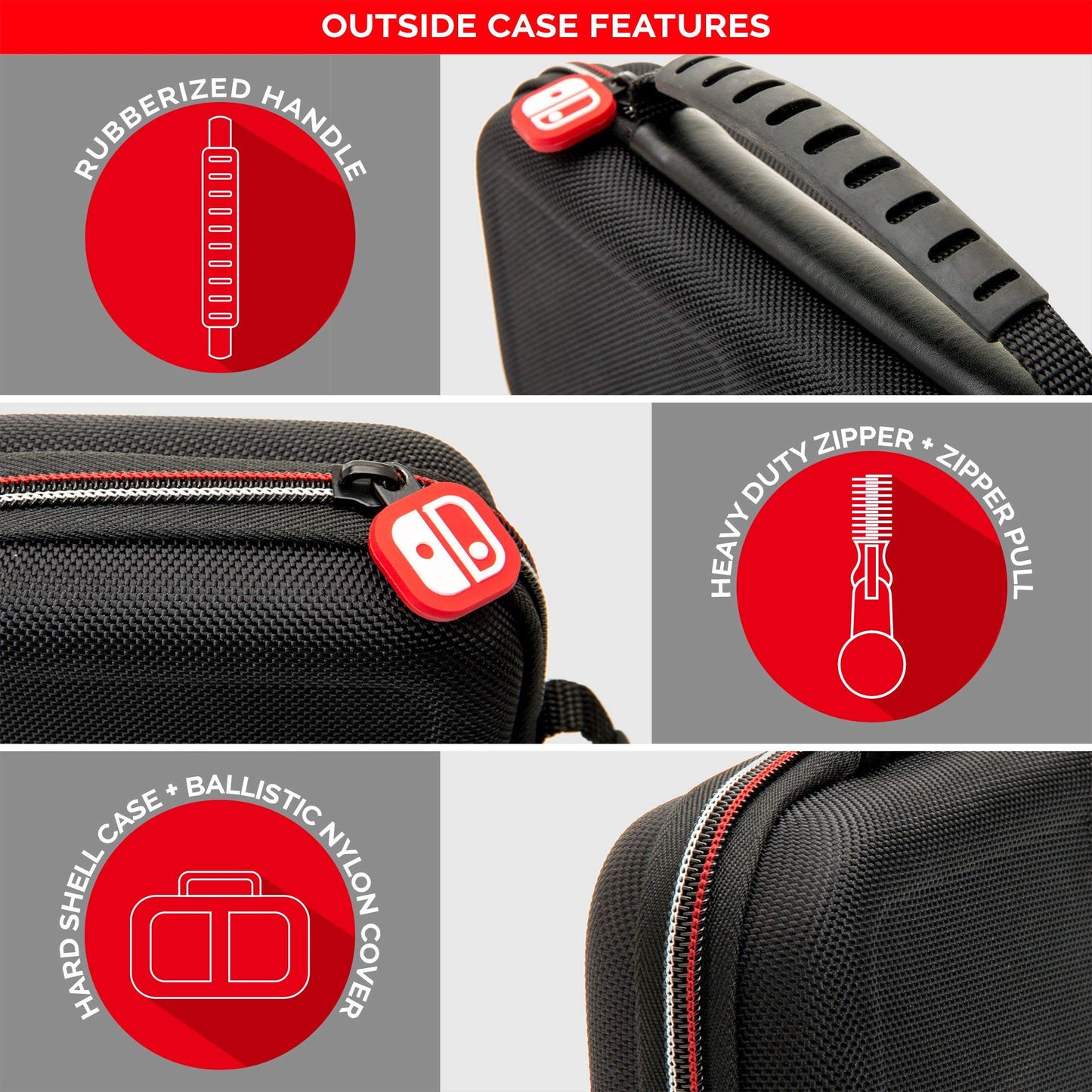 RDS Nintendo Switch Protective Deluxe Carrying Case – Black [PLEASE READ