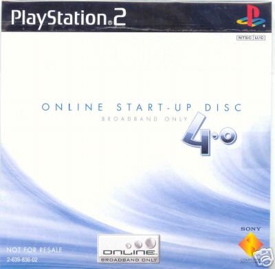 Playstation 2 Online Start-up Disc 4.0 [NEW AND SEALED!]