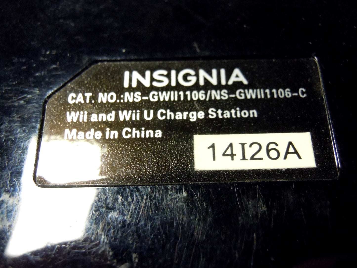 Insignia Nintendo Wii and Wii U Charge Station - Black [PLEASE READ]