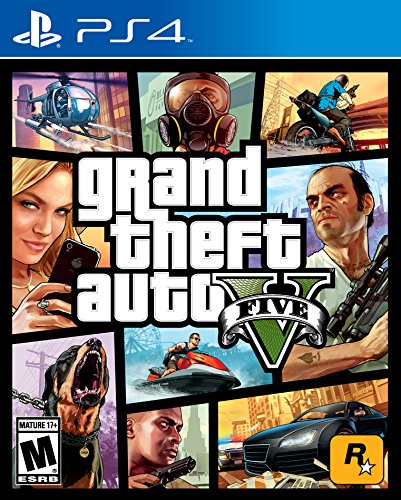 Grand Theft Auto V GTA5 - Sony PlayStation 4 PS4 2014 Rockstar