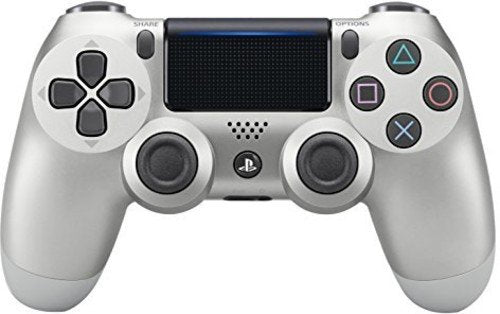 DualShock 4 Wireless Controller for PlayStation 4 - Silver [CUH-ZCT2U]