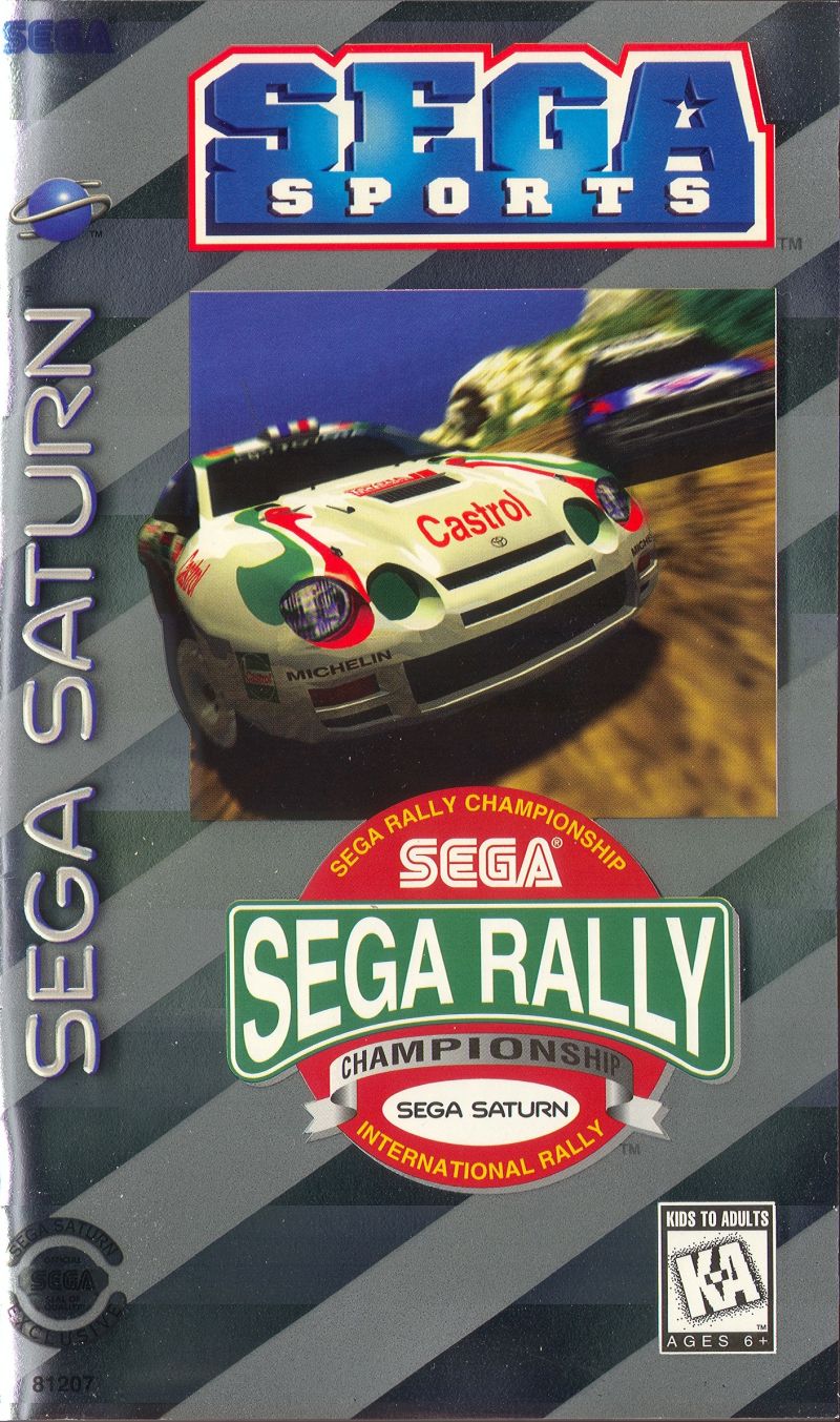 Sega Rally Championship - Sega Saturn
