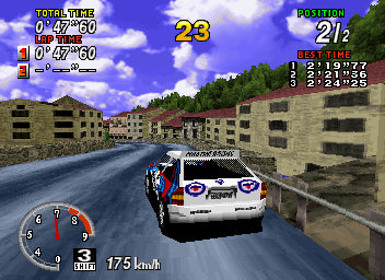 Sega Rally Championship - Sega Saturn