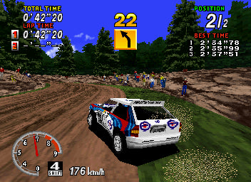 Sega Rally Championship - Sega Saturn