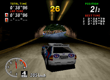 Sega Rally Championship - Sega Saturn