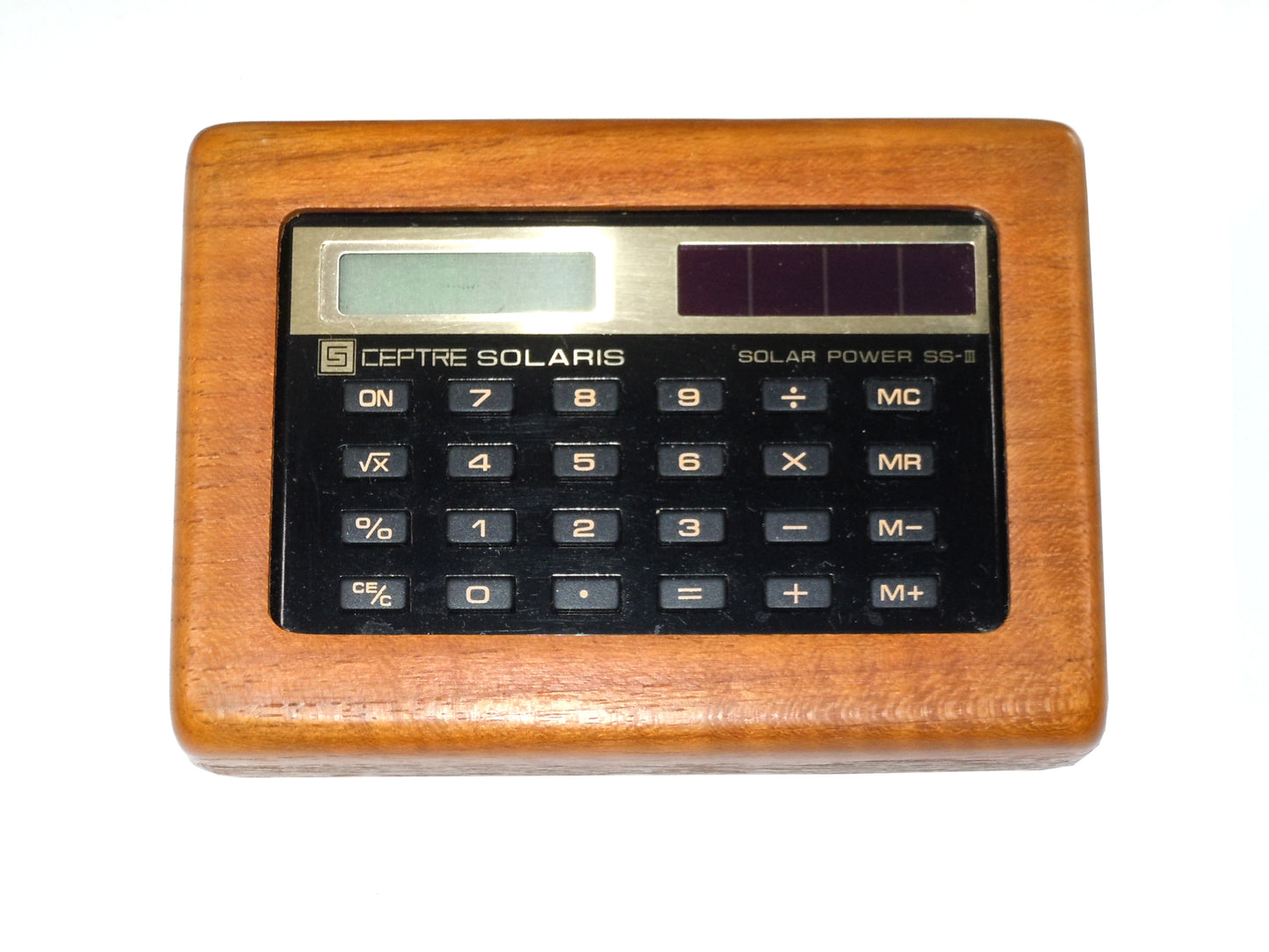 Vintage Heartwood Creations The Wedge - Sceptre Solaris SS-III Desk Calculator