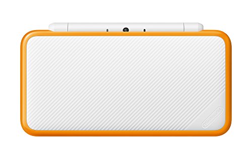 Nintendo 'New' 2DS XL - White/Orange w/Mario Kart 7 & Mario Party: Island Tour