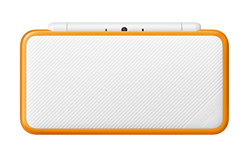 Nintendo 'New' 2DS XL - White/Orange w/Mario Kart 7 Pre-Installed