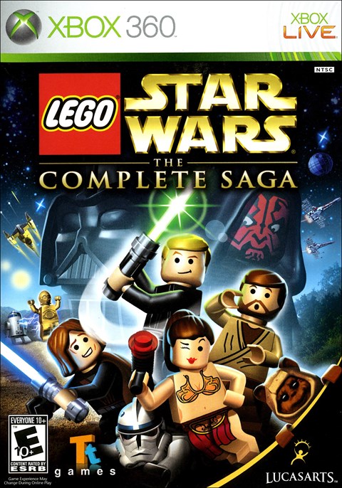 Lego Star Wars: The Complete Saga - Microsoft Xbox 360 [DISC ONLY]