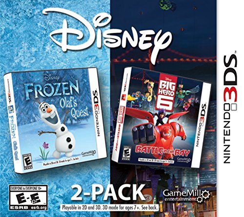 Disney Frozen Olaf's Quest & Big Hero 6 (2-Pack) - Nintendo 3DS