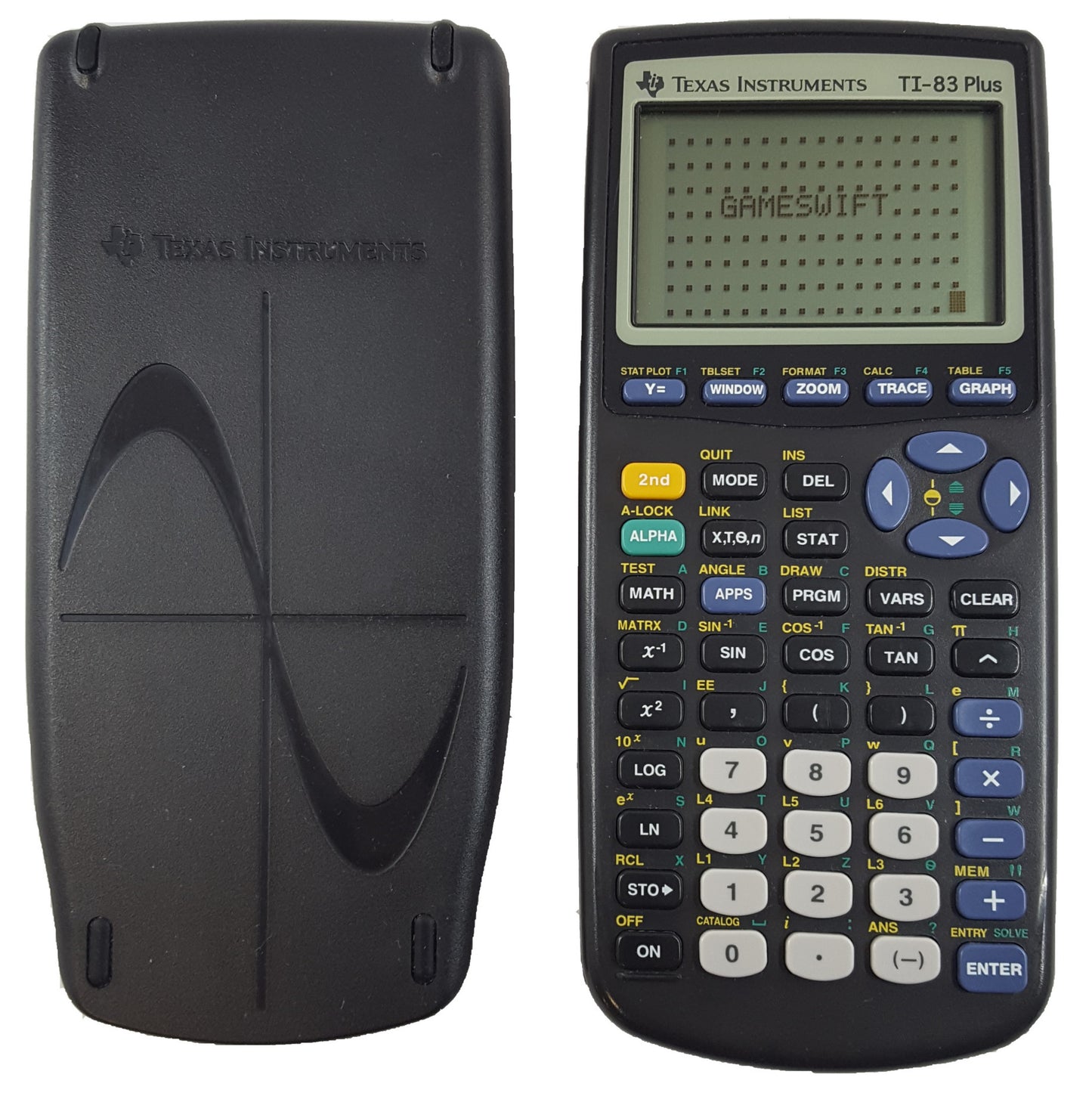 Texas Instruments TI-83 Plus Graphing Calculator Black School SAT ACT