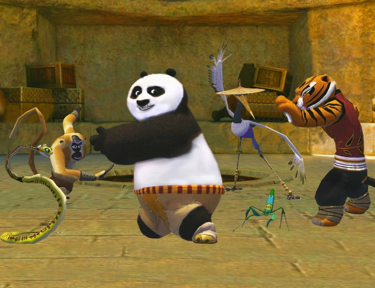 Kung Fu Panda - 2008 Activision - E10+ - Sony PlayStation 2 PS2