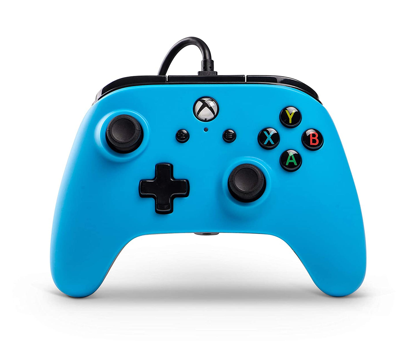 PowerA Wired Enhanced Controller for Xbox One - Blue - with Cable