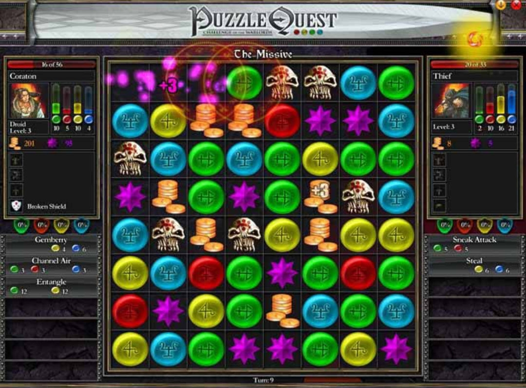 Puzzle Quest: Challenge of the Warlords - Nintendo DS [CARTRIDGE ONLY]