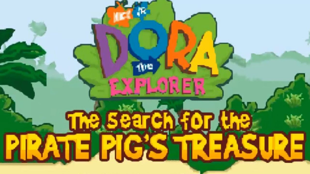 Dora the Explorer The Search for Pirate Pig's Treasure -  Game Boy Advance