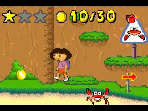 Dora the Explorer The Search for Pirate Pig's Treasure -  Game Boy Advance