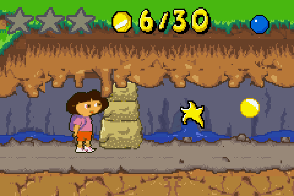 Dora the Explorer The Search for Pirate Pig's Treasure -  Game Boy Advance