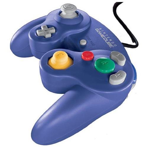 Official Nintendo GameCube Wired Controller - Indigo Purple