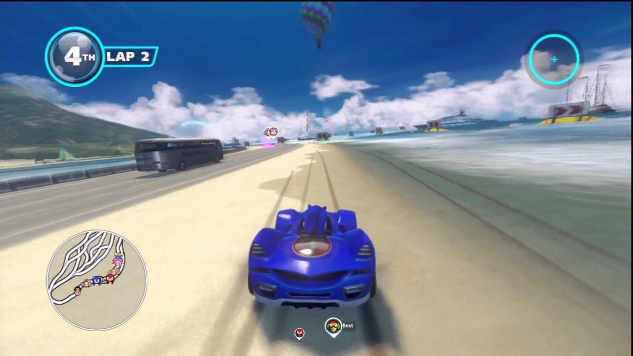 Sonic and All-Stars Racing Transformed - Nintendo Wii U [DISC ONLY]