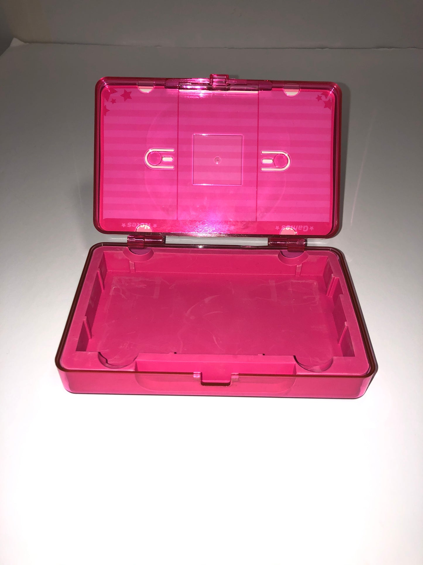 Hard Case for Nintendo DS Lite Game Console and Cartridges - Pink